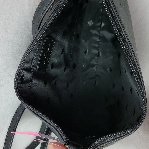 Kate Spade Ramey Black Glitter Bag - Picture 7 of 8